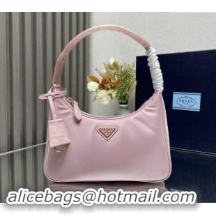 Promotional Prada Re-Nylon Prada Re-Edition 2000 mini-bag 1NE515 Light Pink 2023 NEW