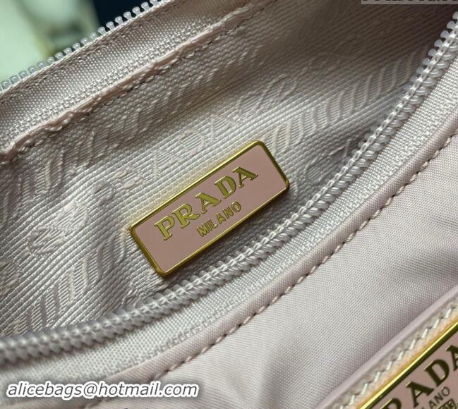 Promotional Prada Re-Nylon Prada Re-Edition 2000 mini-bag 1NE515 Light Pink 2023 NEW