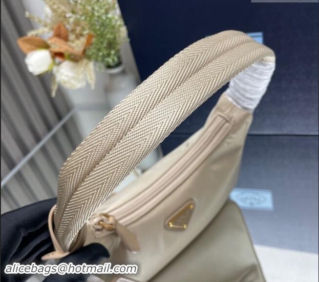 Best Quality Prada Re-Nylon Prada Re-Edition 2000 mini-bag 1NE515 Beige 2023 NEW