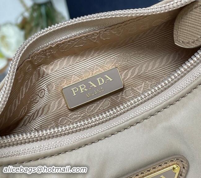 Best Quality Prada Re-Nylon Prada Re-Edition 2000 mini-bag 1NE515 Beige 2023 NEW