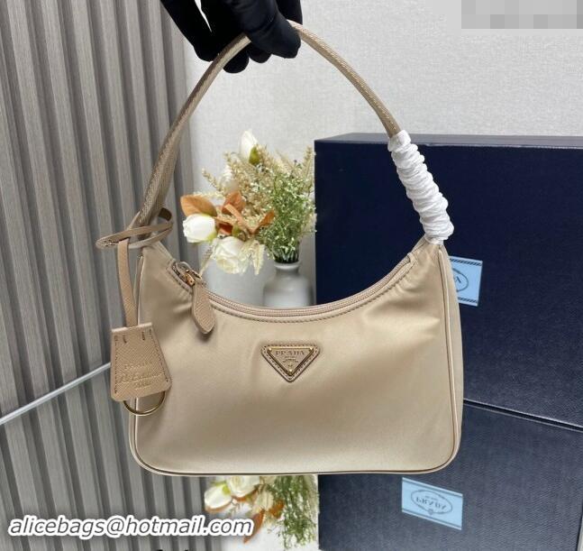 Best Quality Prada Re-Nylon Prada Re-Edition 2000 mini-bag 1NE515 Beige 2023 NEW