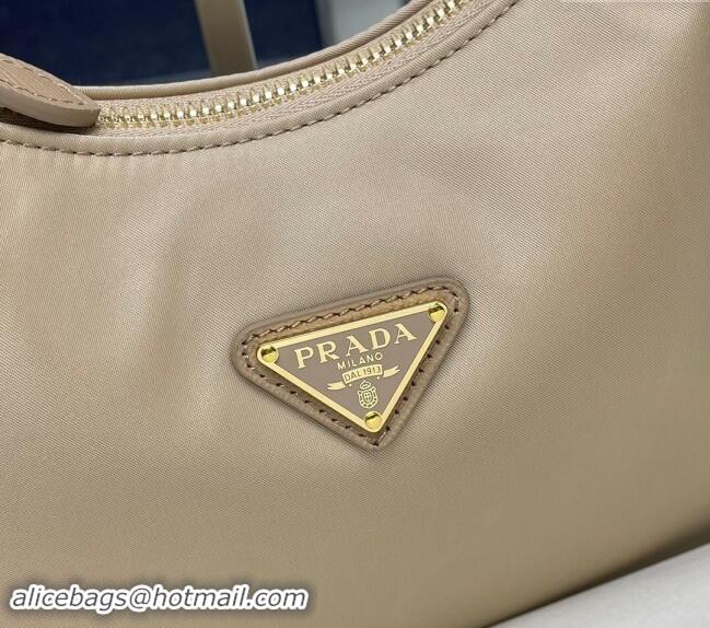 Top Quality Prada Re-Edition 2005 Re-Nylon mini bag 1NE204 Beige 2023 NEW