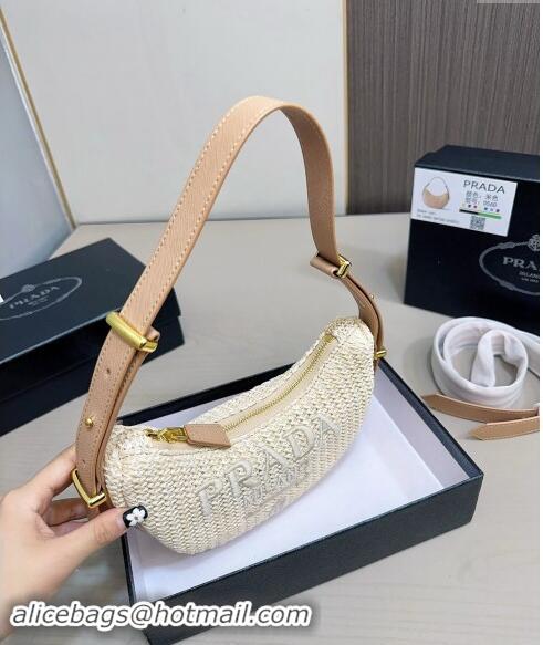 Traditional Specials Prada Moon Straw Hobo Bag 0729 2024