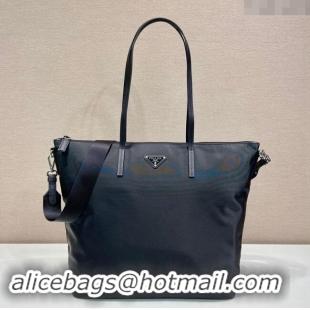 Buy Inexpensive Prada Nylon Tote Bag 1BG189 Black 2023