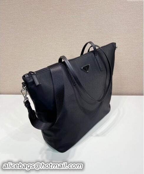 Buy Inexpensive Prada Nylon Tote Bag 1BG189 Black 2023