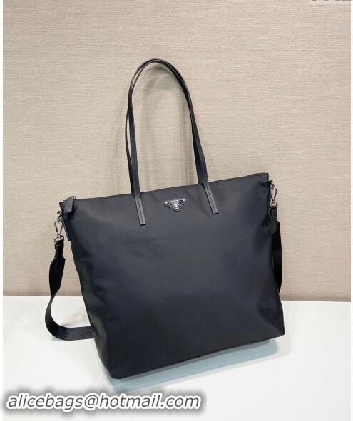 Buy Inexpensive Prada Nylon Tote Bag 1BG189 Black 2023