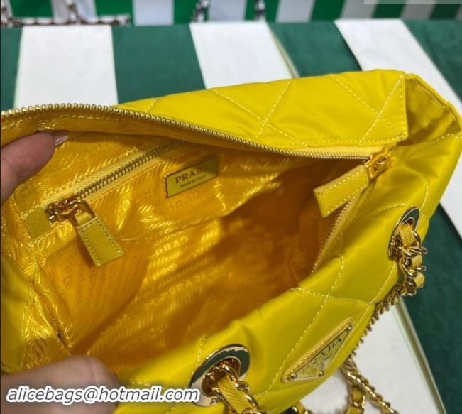 Traditional Specials Prada Re-Nylon tote bag 1BG468 Yellow 2023