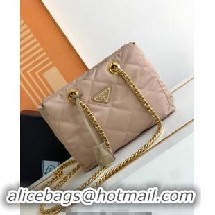 Traditional Discount Prada Re-Nylon tote bag 1BG468 Desert Beige 2023