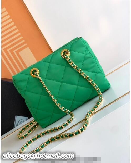 Luxury Cheap Prada Re-Nylon tote bag 1BG468 Green 2023