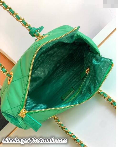 Luxury Cheap Prada Re-Nylon tote bag 1BG468 Green 2023