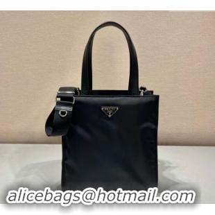 Top Grade Prada Re-Nylon padded tote bag 1BG426 Black 2023