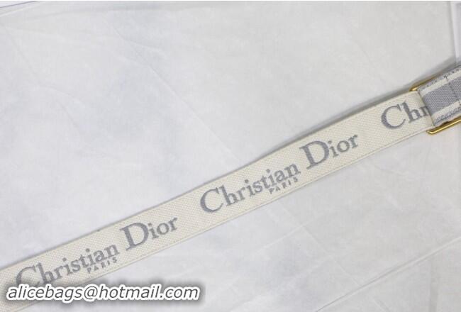 Trendy Design Dior Adjustable Shoulder Strap in Christian Dior Embroidery 2141 Grey