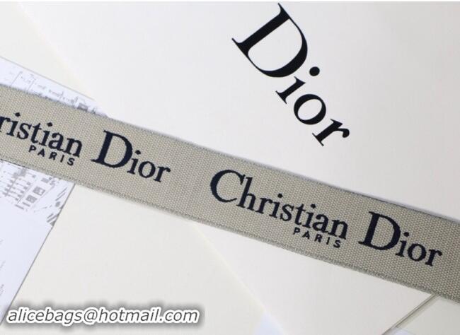 Buy Discount Dior Embroidered Strap D8442 Blue/Beige