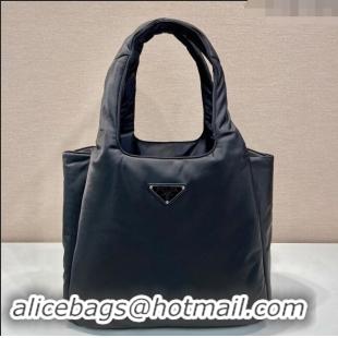 Buy Inexpensive Prada large Padded Re-Nylon Tote Bag 1BG449 Black 2023