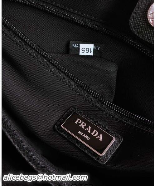 Most Popular Prada Mens Nylon Tote Bag 1BG040 Black 2023