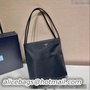 Best Design Prada Vintage Nylon Large Tote Bag B6242 Black 2023