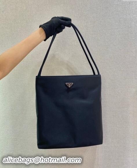 Best Design Prada Vintage Nylon Large Tote Bag B6242 Black 2023