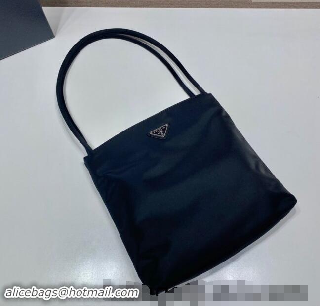 Reasonable Price Prada Vintage Nylon Small Tote Bag B6243 Black 2023