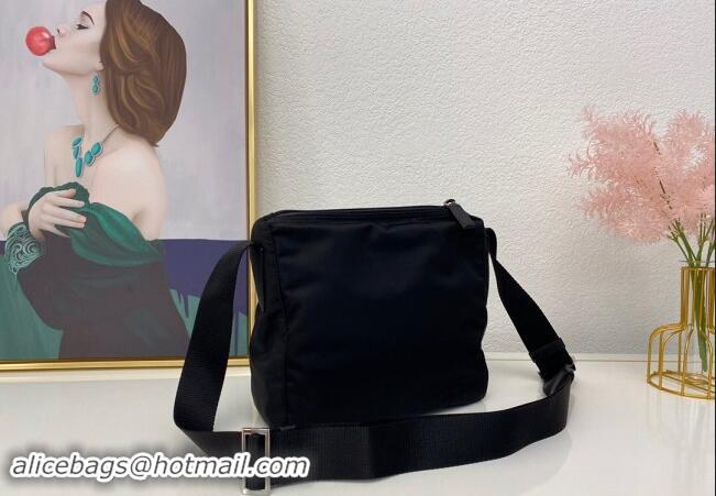 Reasonable Price Prada Nylon Messenger Bag BT0909 Black 2023