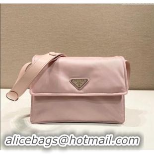 Market Sells Prada Small Nylon Shoulder Bag 1BD258 Light Pink 2023