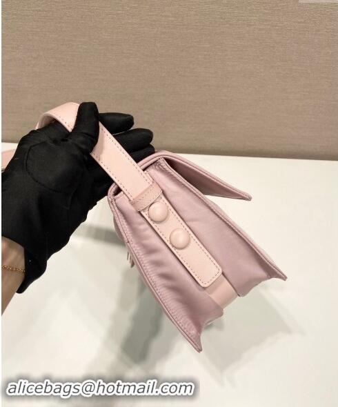 Market Sells Prada Small Nylon Shoulder Bag 1BD258 Light Pink 2023