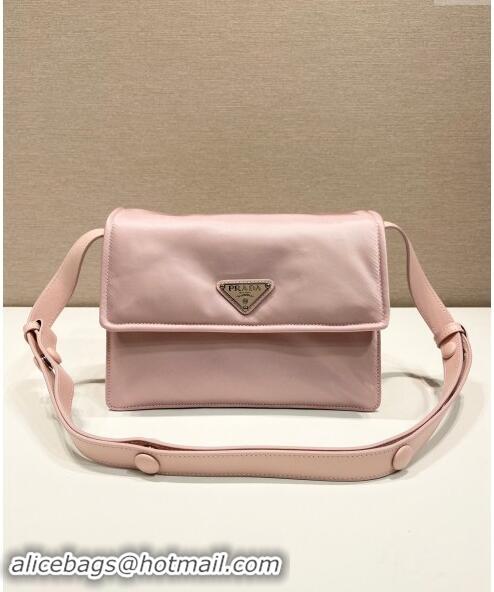 Market Sells Prada Small Nylon Shoulder Bag 1BD258 Light Pink 2023