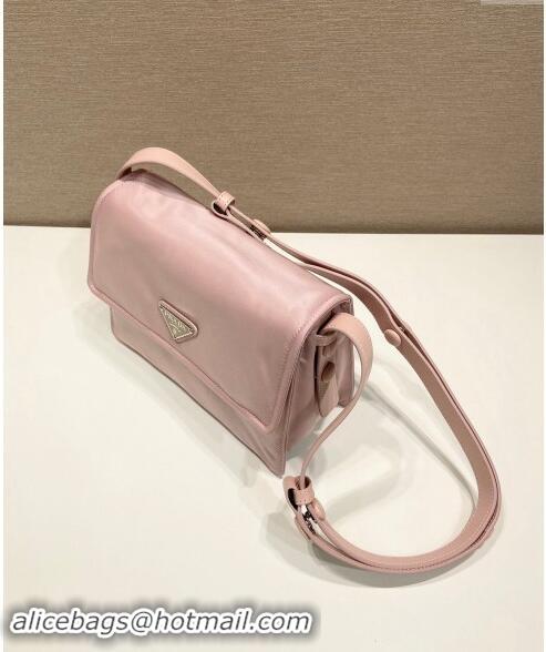 Market Sells Prada Small Nylon Shoulder Bag 1BD258 Light Pink 2023