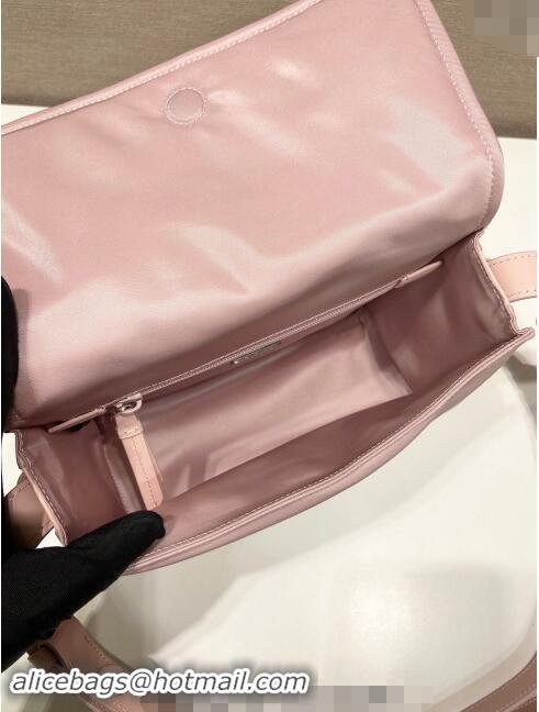 Market Sells Prada Small Nylon Shoulder Bag 1BD258 Light Pink 2023