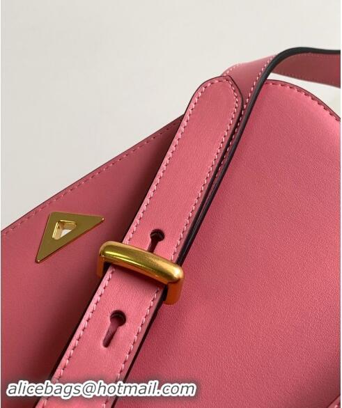 Affordable Price Prada Embleme Leather Shoulder bag 1BD340 Pink 2023