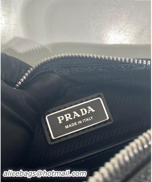 Good Taste Prada Saffiano Leather Shoulder Bag 2VH170 Black 2023