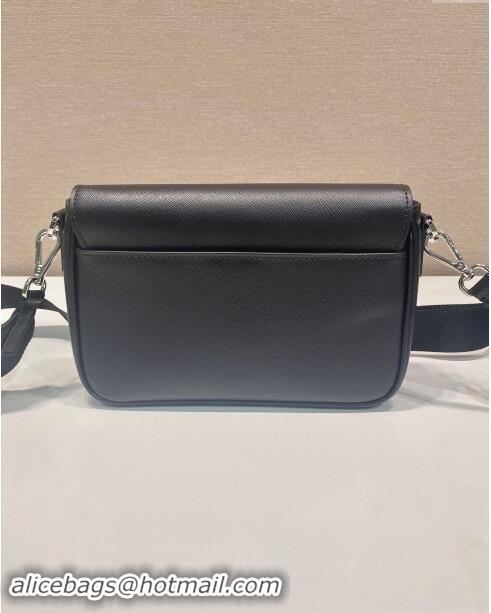 Reasonable Price Prada Saffiano leather shoulder bag 2VD059 Black 2023