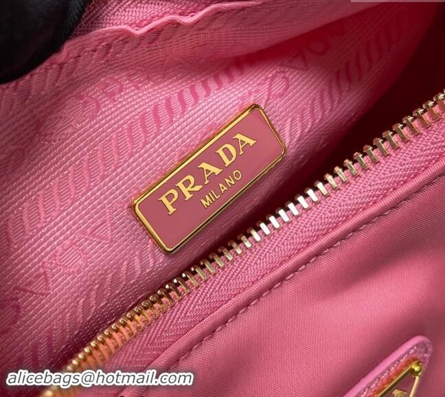 Grade Quality Prada Re-Edition 2005 Re-Nylon Bag 1BH204 Dark Pink 2023 NEW