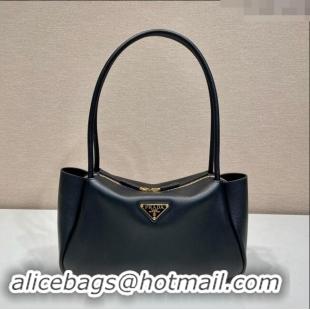 Fashion Discount Prada Leather Handbag 1BA444 Black 2023