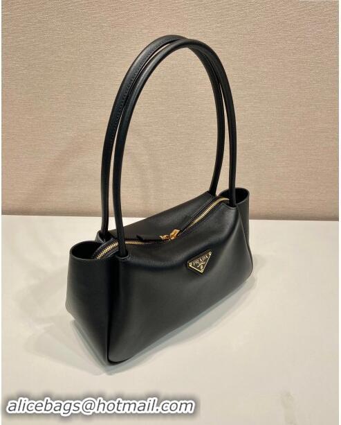 Fashion Discount Prada Leather Handbag 1BA444 Black 2023