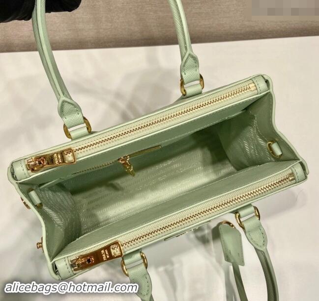 Super Quality Prada Small Galleria Quilted Saffiano Leather Bag 1BA896 Green 2023