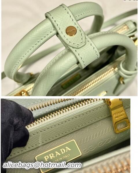 Super Quality Prada Small Galleria Quilted Saffiano Leather Bag 1BA896 Green 2023