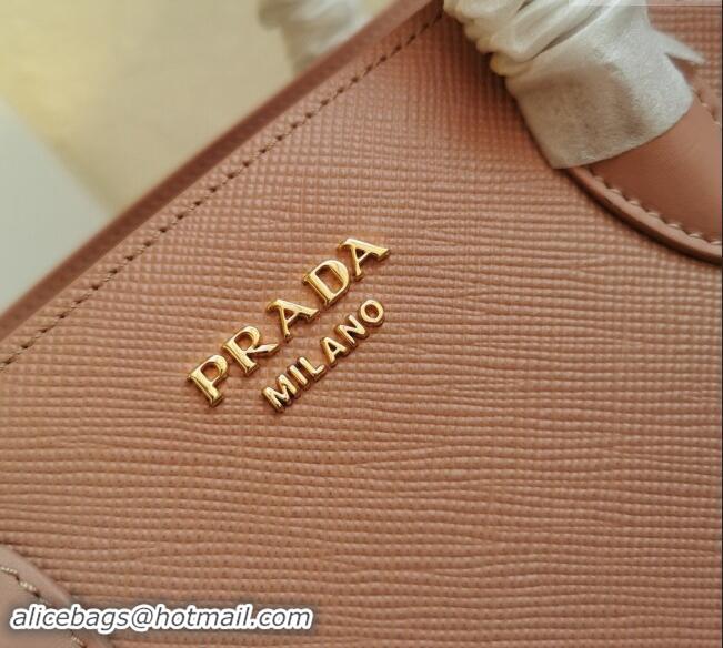 Well Crafted Prada Large Saffiano Leather Handband 1BA153 Light Pink 2023