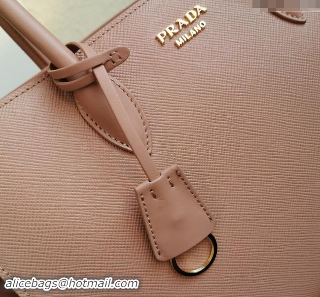 Well Crafted Prada Large Saffiano Leather Handband 1BA153 Light Pink 2023