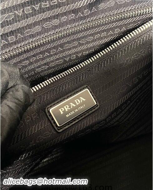 Best Quality Prada Mens Quilted Re-Nylon travel bag 2VA009 Black 2023