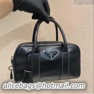 Grade Quality Prada Leather Top handle Bag 1BA846 Black 2023