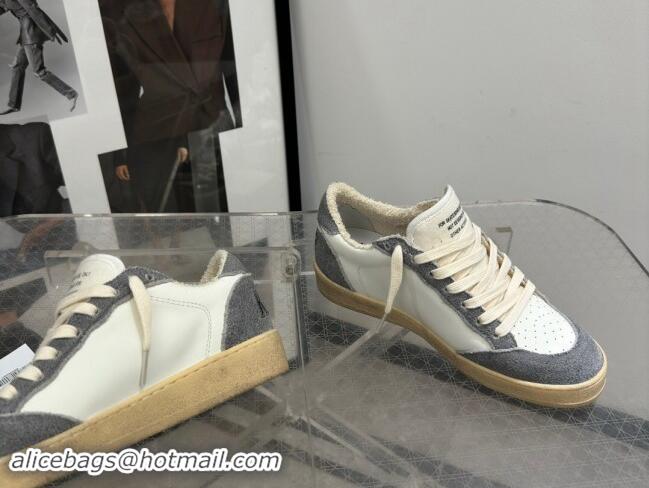 Unique Style Golden Goose Ball Star Sneakers in dark grey suede and white leather 530028