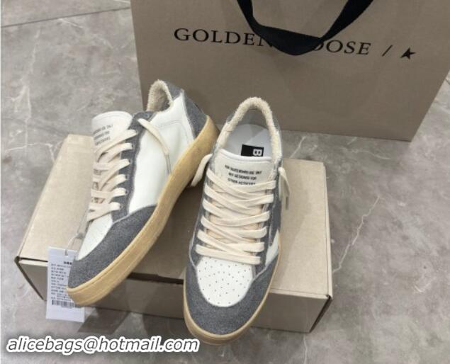 Unique Style Golden Goose Ball Star Sneakers in dark grey suede and white leather 530028