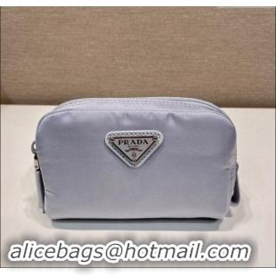 Trendy Design Prada Re-Nylon necessaire pouch 1NA339 Light Purple 2023