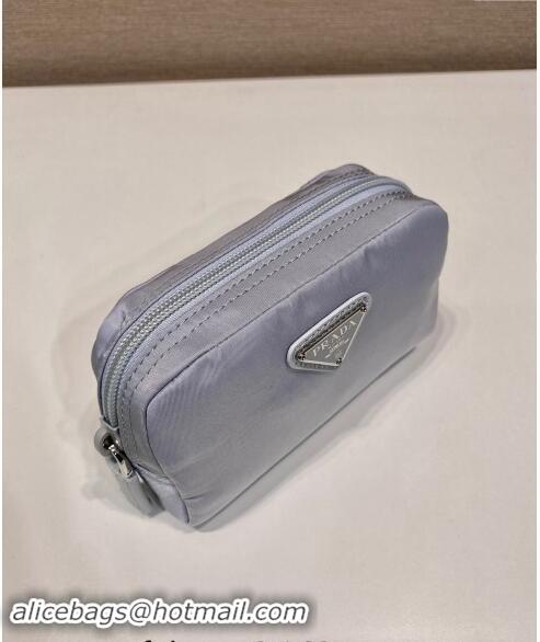 Trendy Design Prada Re-Nylon necessaire pouch 1NA339 Light Purple 2023