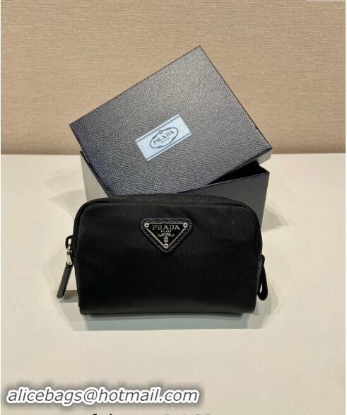 Well Crafted Prada Re-Nylon necessaire pouch 1NA339 Black 2023