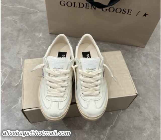 Low Price Golden Goose Soul Star Sneakers in White Leather 905073