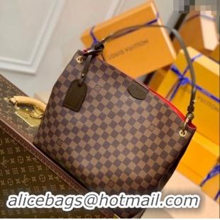 Top Design Louis Vuitton Monogram Ebene Canvas Graceful PM Tote Bag N44044