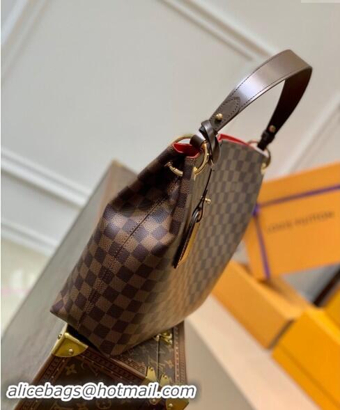 Top Design Louis Vuitton Monogram Ebene Canvas Graceful PM Tote Bag N44044