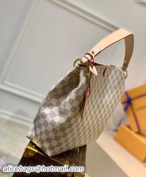 Good Taste Louis Vuitton Damier Azur Canvas Graceful PM Tote Bag N42249