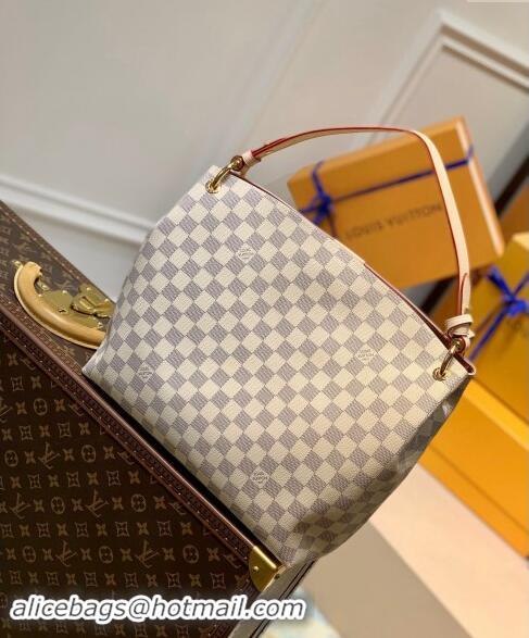 Good Taste Louis Vuitton Damier Azur Canvas Graceful PM Tote Bag N42249